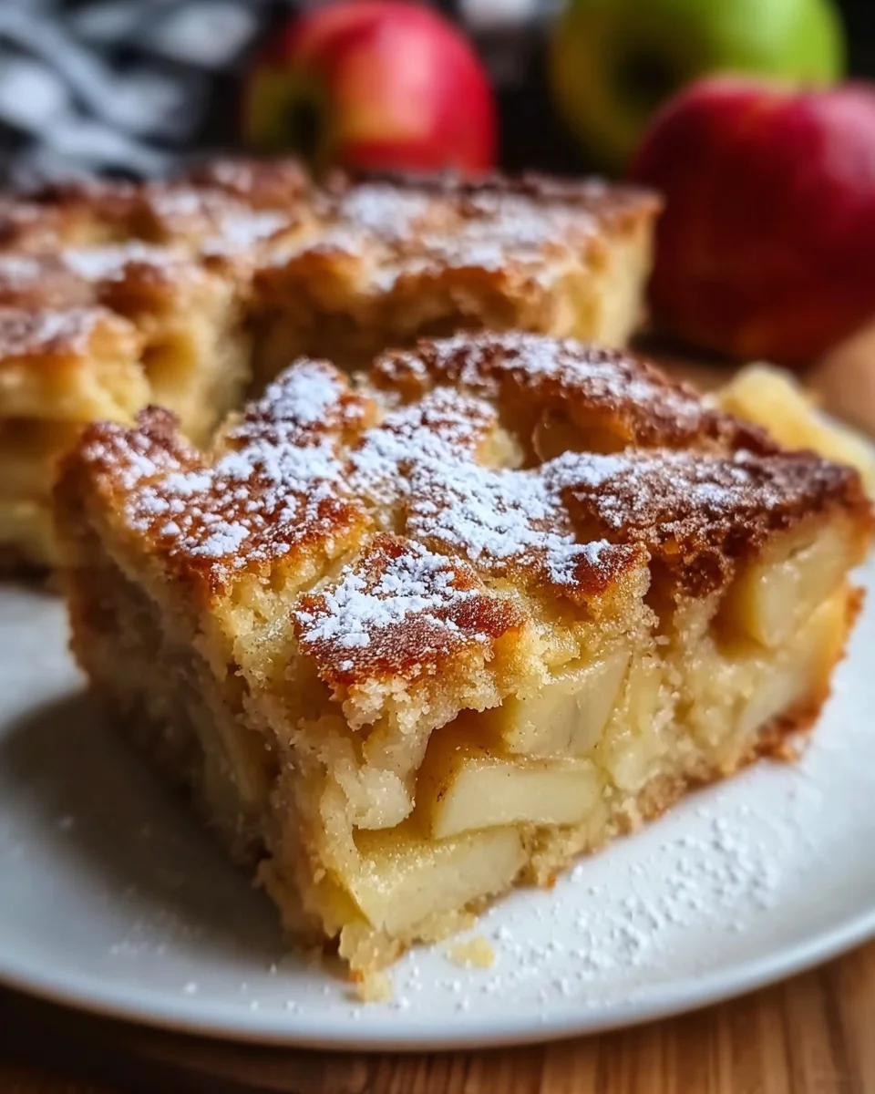 3 Ingredient Apple Cake 3