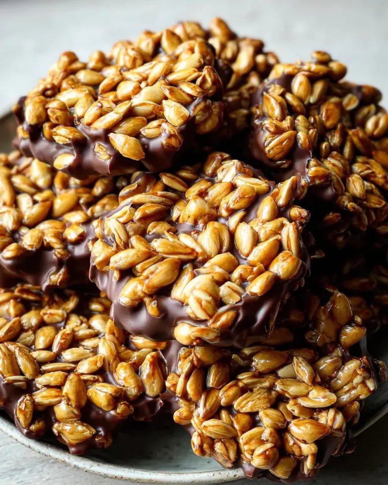 4-Ingredient Sunflower Seed Chocolate Bites