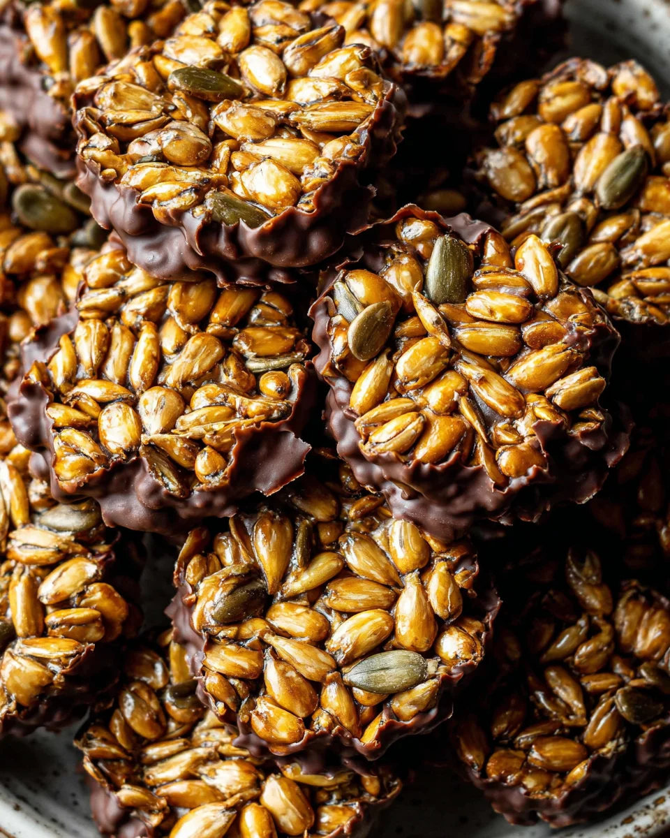 4-Ingredient Sunflower Seed Chocolate Bites 4-Ingredient