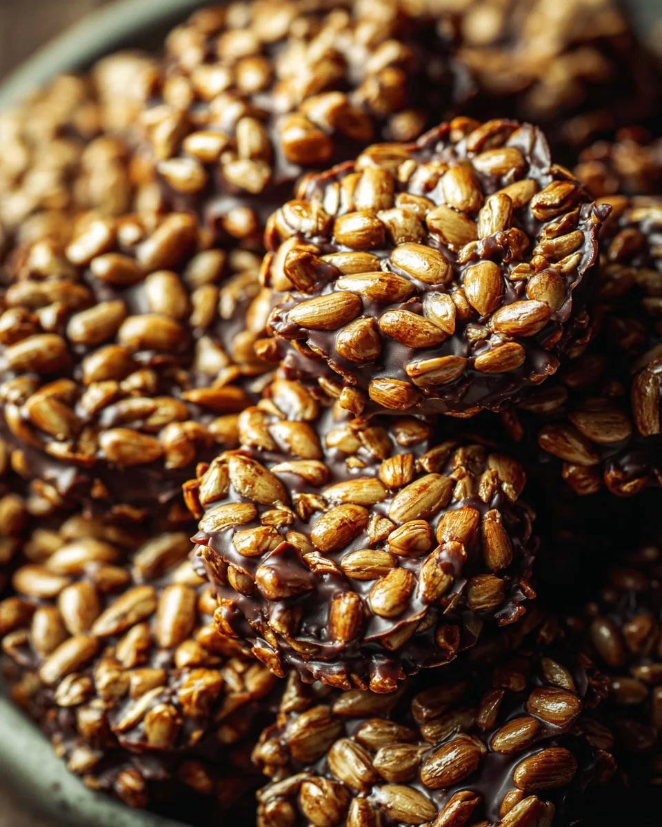 4-Ingredient Sunflower Seed Chocolate Bites 4-Ingredient
