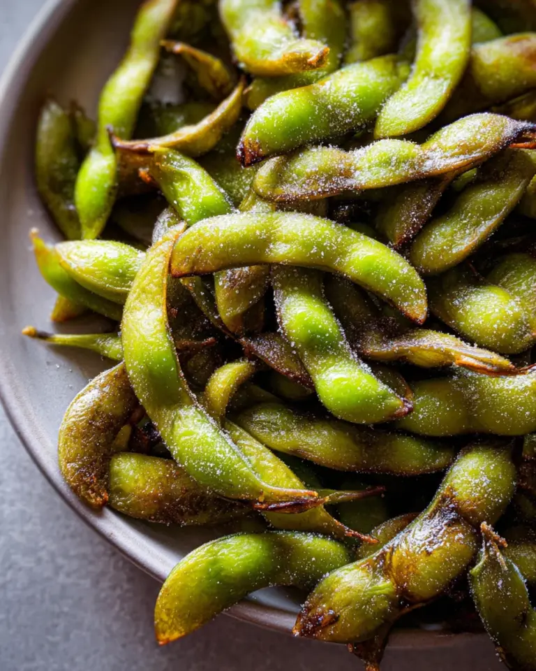 Air Fryer Edamame