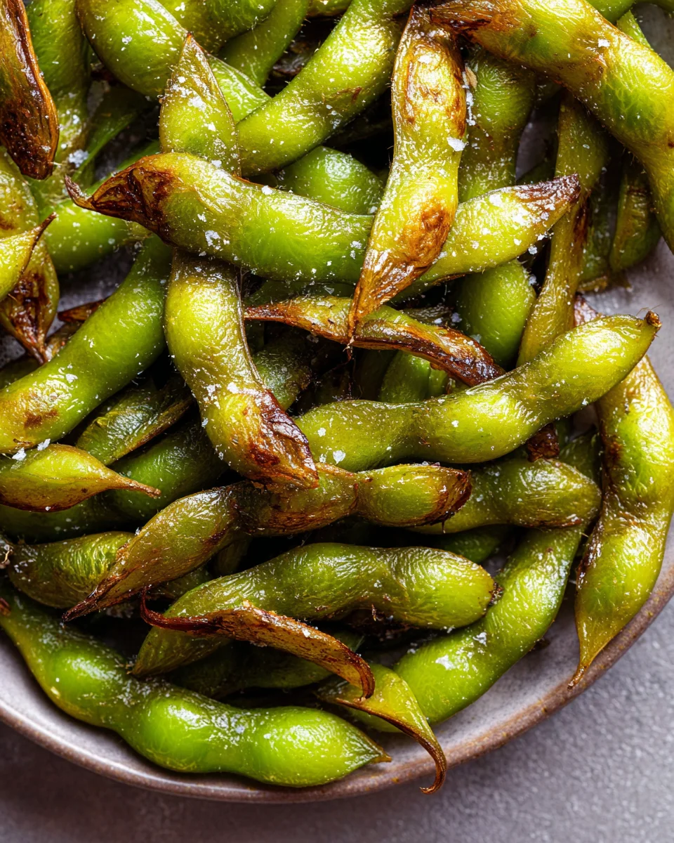 Air Fryer Edamame Air