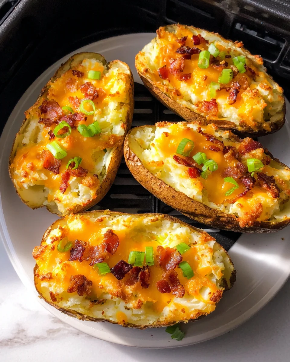 Air Fryer Twice Baked Potatoes 22 Air Fryer Twice Baked Potatoes