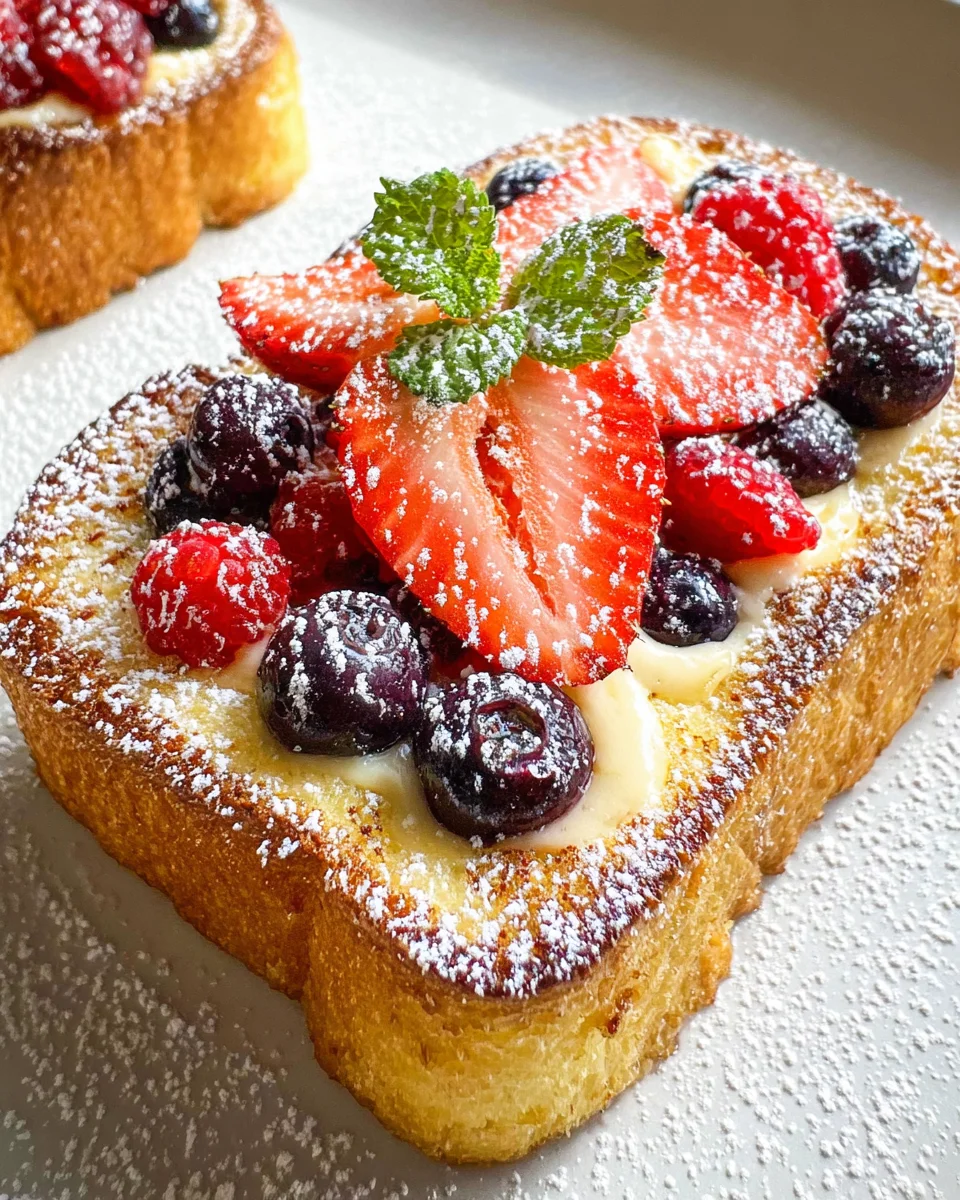 Air Fryer Yogurt Custard Toast