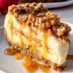 Apple Crisp Cheesecake Apple Crisp Cheesecake