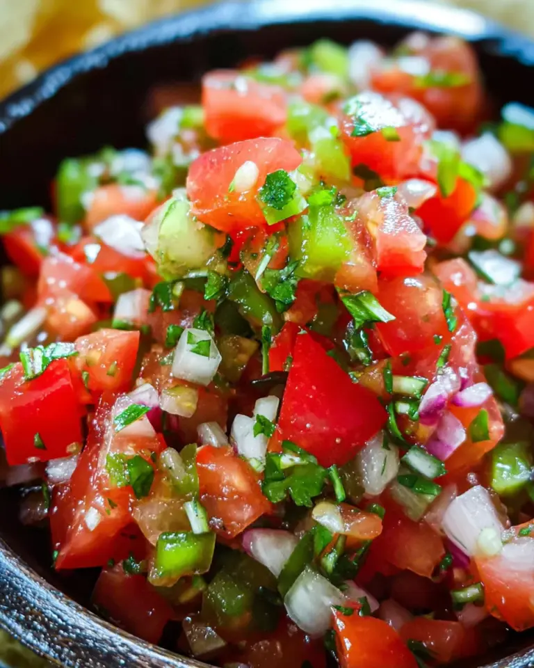 Authentic Pico de Gallo