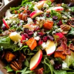 Autumn Salad with Apple Cider Vinaigrette