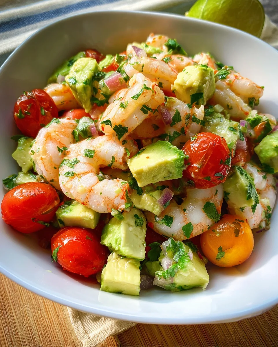 Avocado Salsa Shrimp Salad Avocado Salsa Shrimp Salad