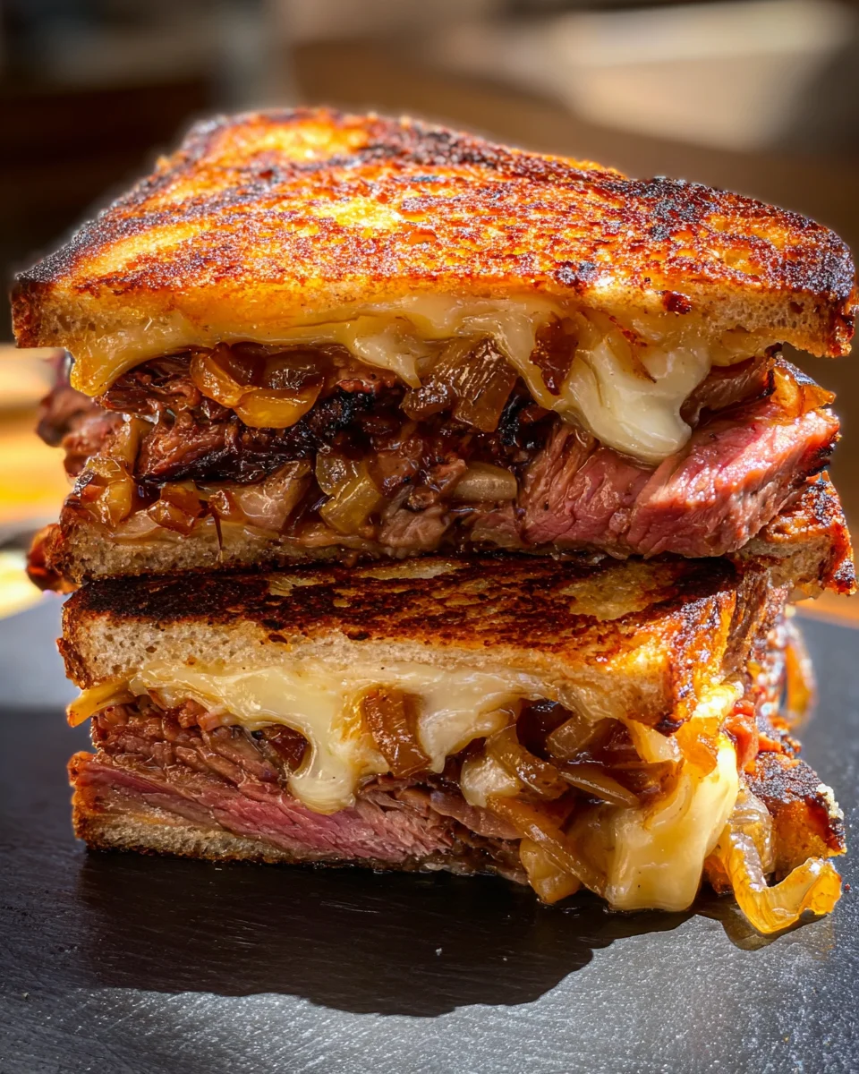 BBQ Brisket Melts BBQ