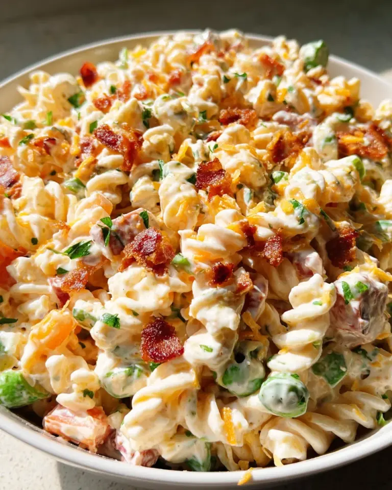Bacon Ranch Pasta Salad