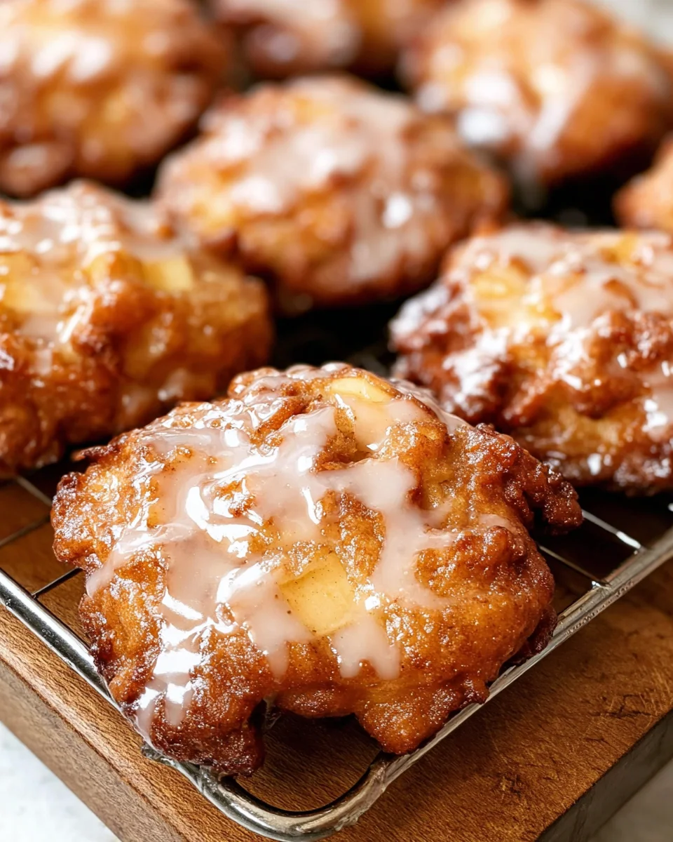 Baked Apple Fritters Baked