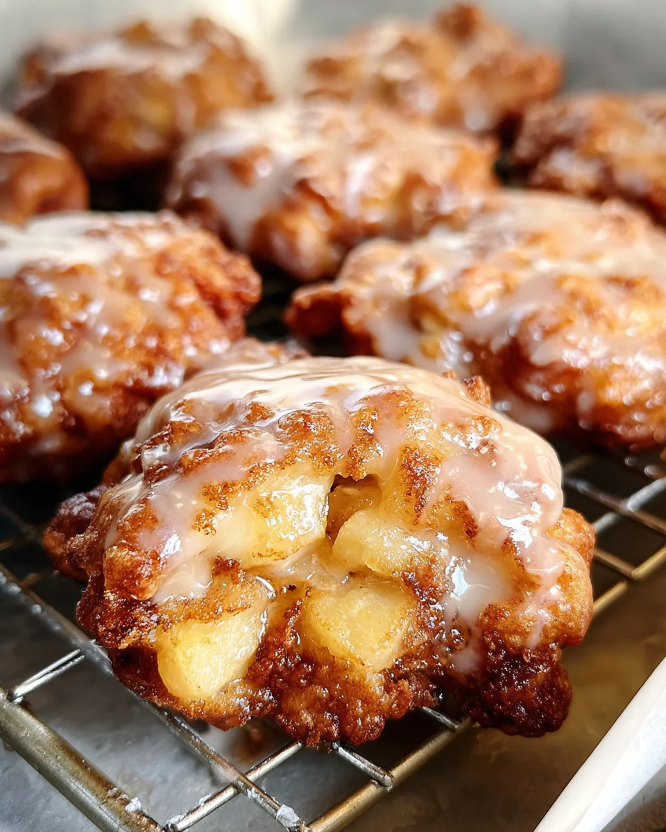 Baked Apple Fritters Baked