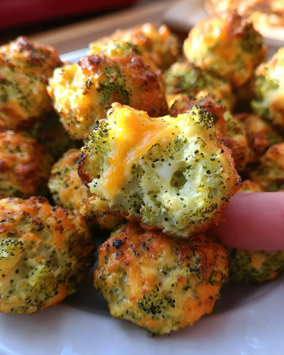 Baked Broccoli Cheese Balls