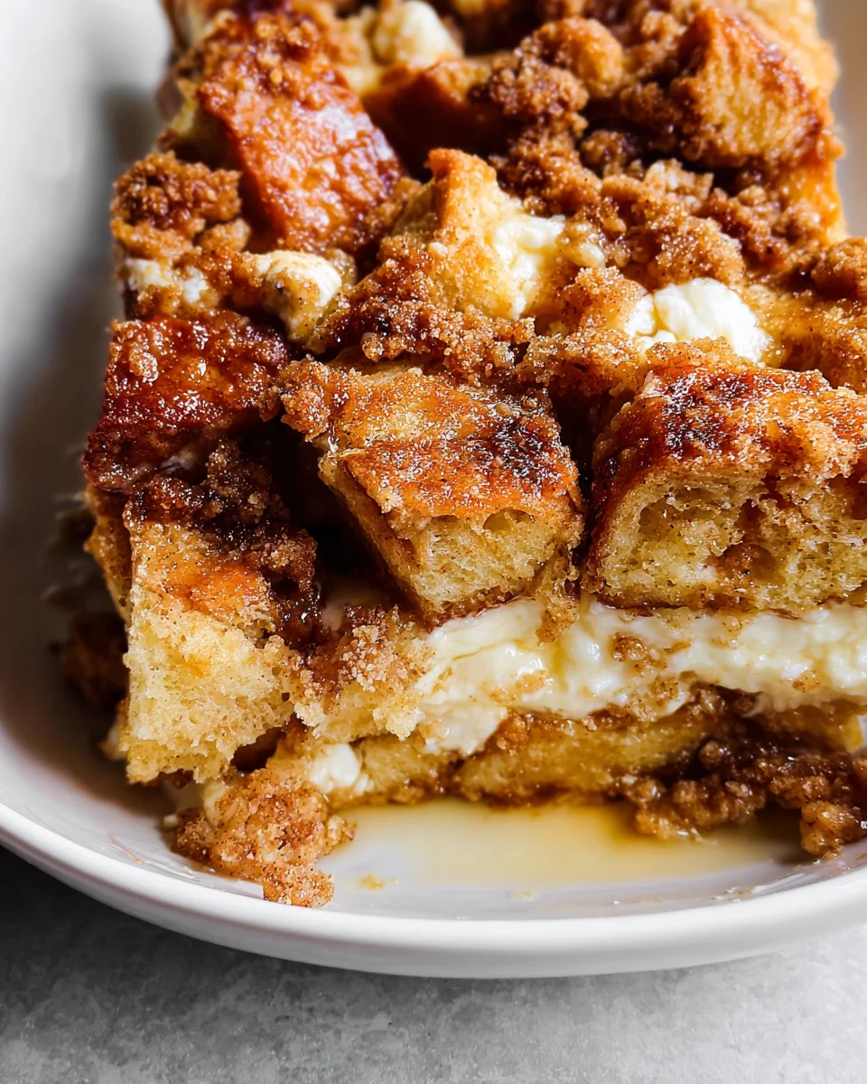 Baked Cream Cheese French Toast Casserole 25 Baked Cream Cheese French Toast Casserole
