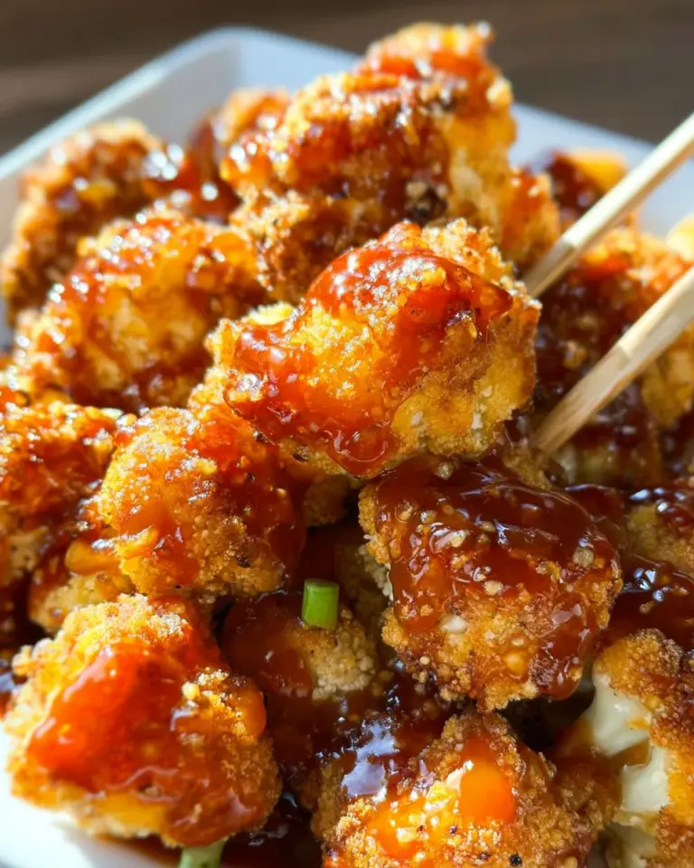 Baked Orange Cauliflower
