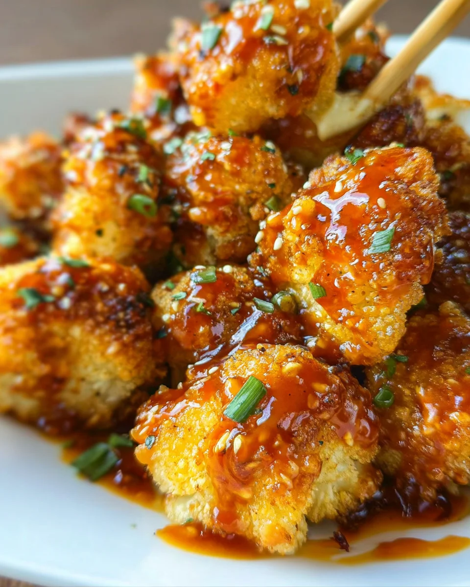 Baked Orange Cauliflower Baked