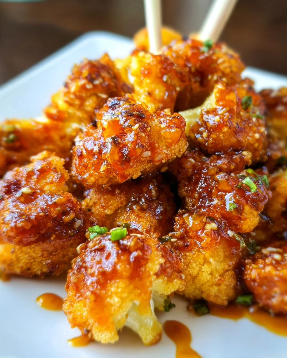 Baked Orange Cauliflower Baked