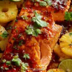 Baked Pineapple Salmon Baked Pineapple Salmon
