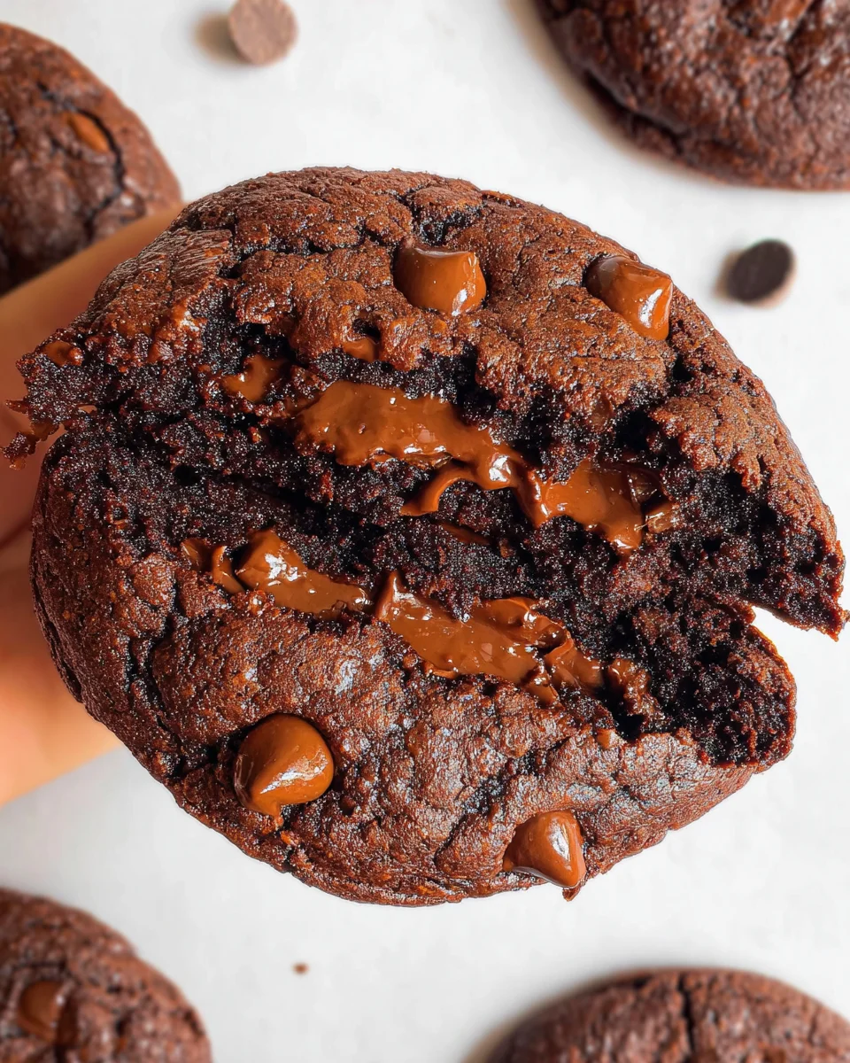 Bakery Style Double Chocolate Chip Cookies Bakery