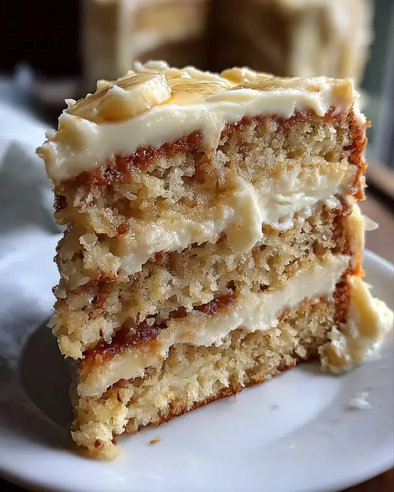 Banana Cake with Cream Cheese Frosting