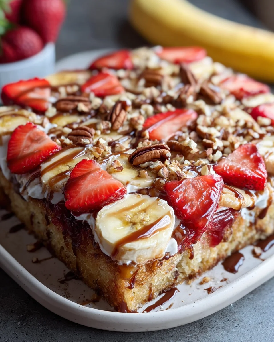 Banana Split Dump Cake Recipe Banana