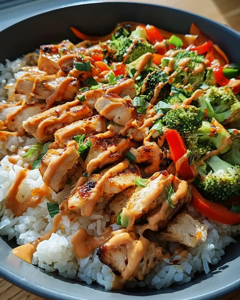 Bang Bang Chicken Bowl