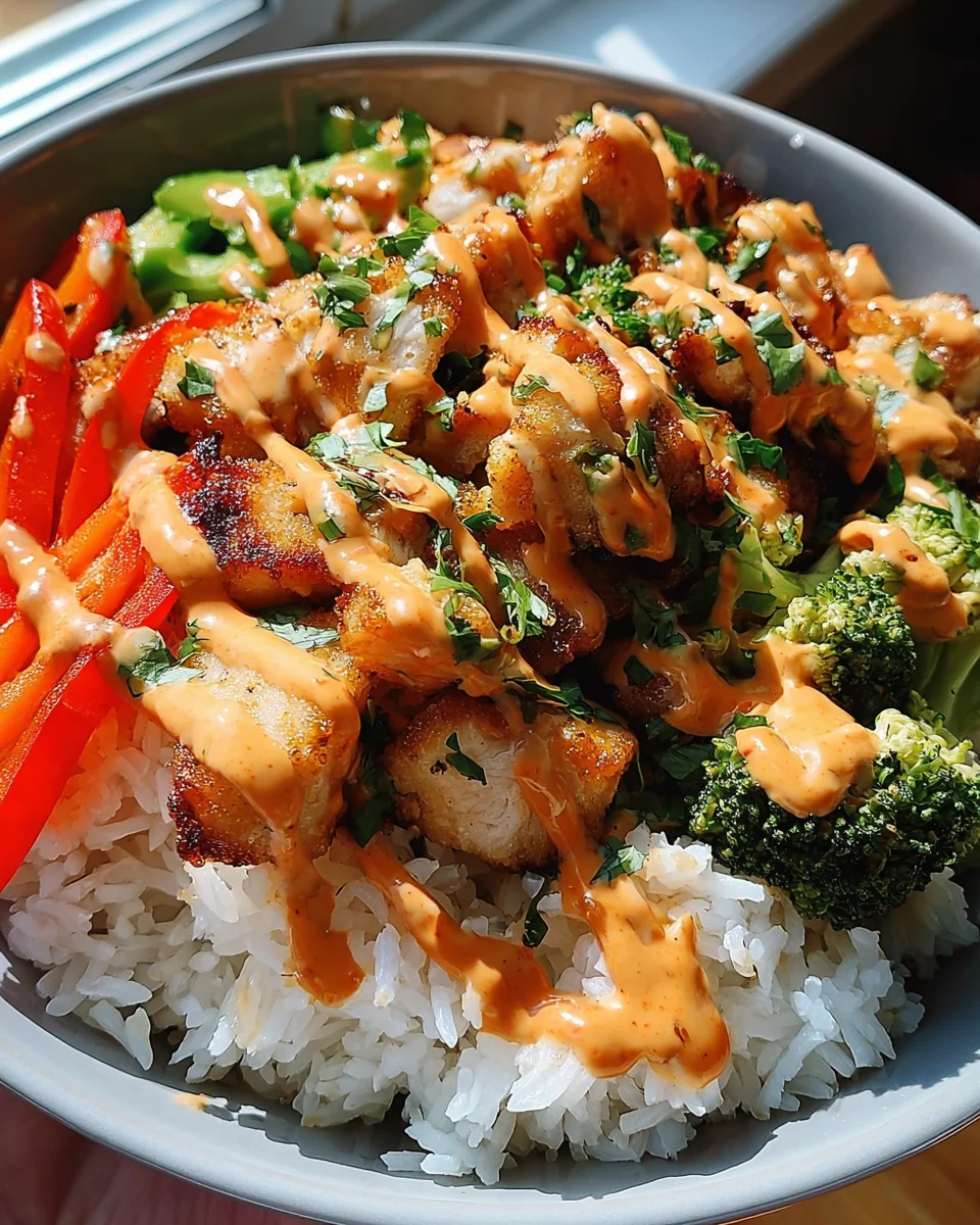 Bang Bang Chicken Bowl Bang