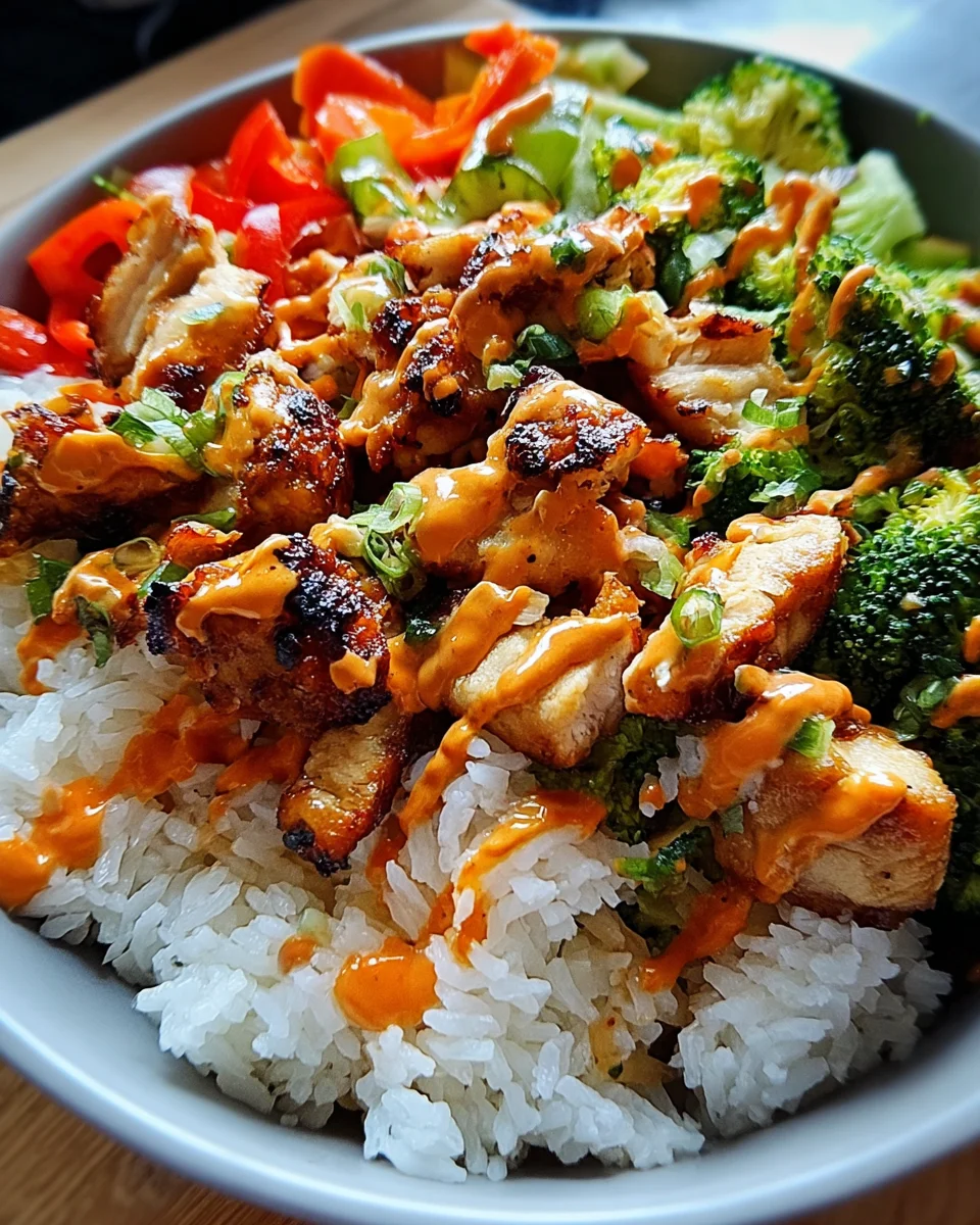 Bang Bang Chicken Bowl Bang