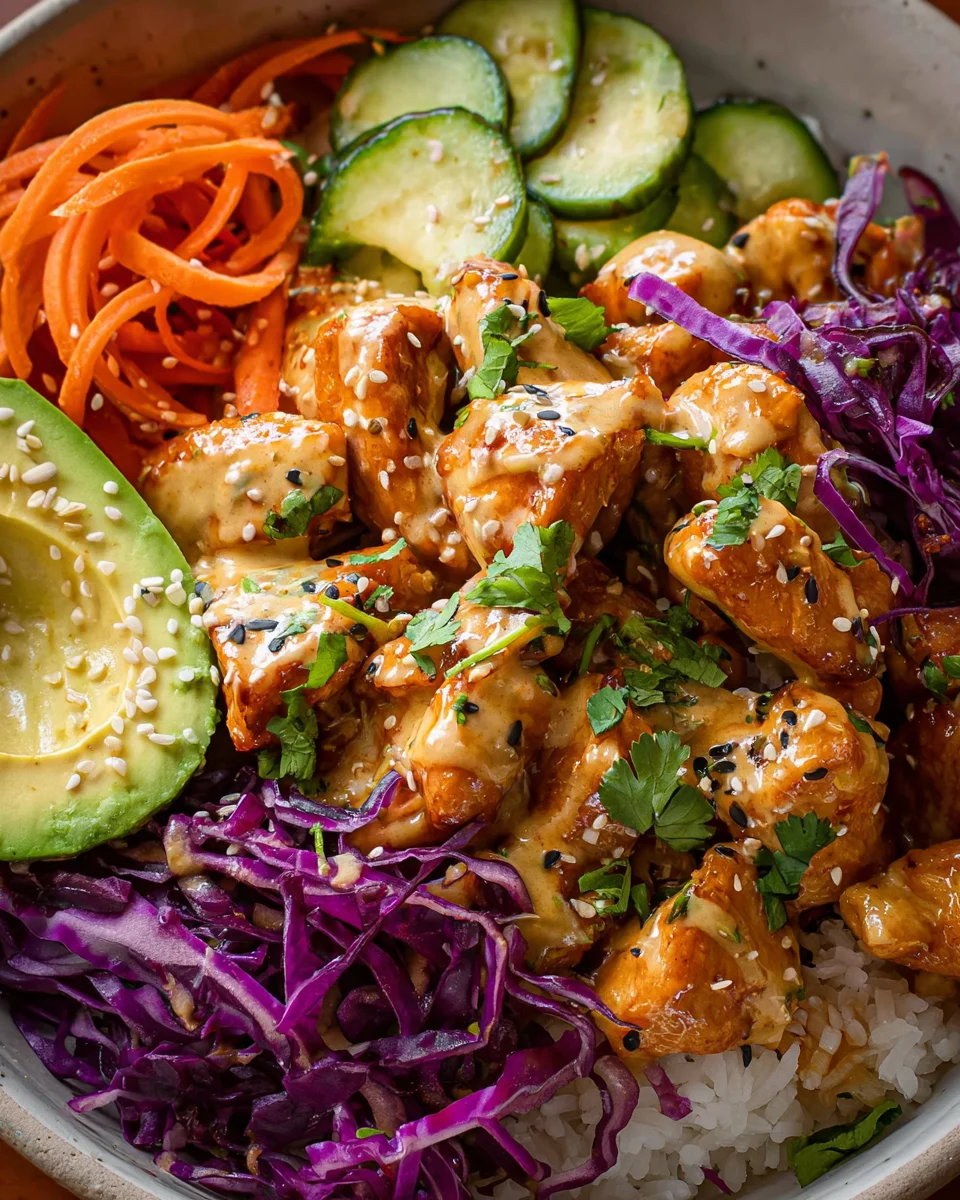 Bang Bang Chicken Bowl Bang
