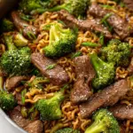 Beef and Broccoli Ramen Stir Fry