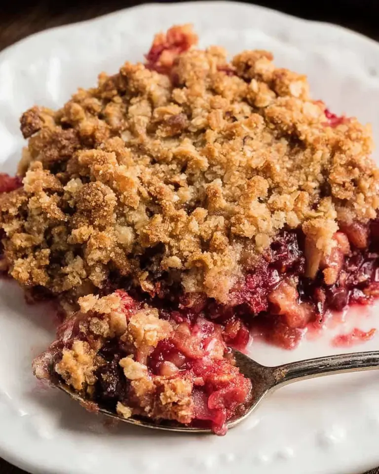 Best Rhubarb Crisp