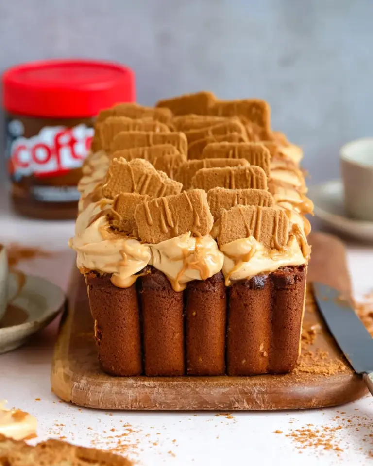 Biscoff Loaf Cake