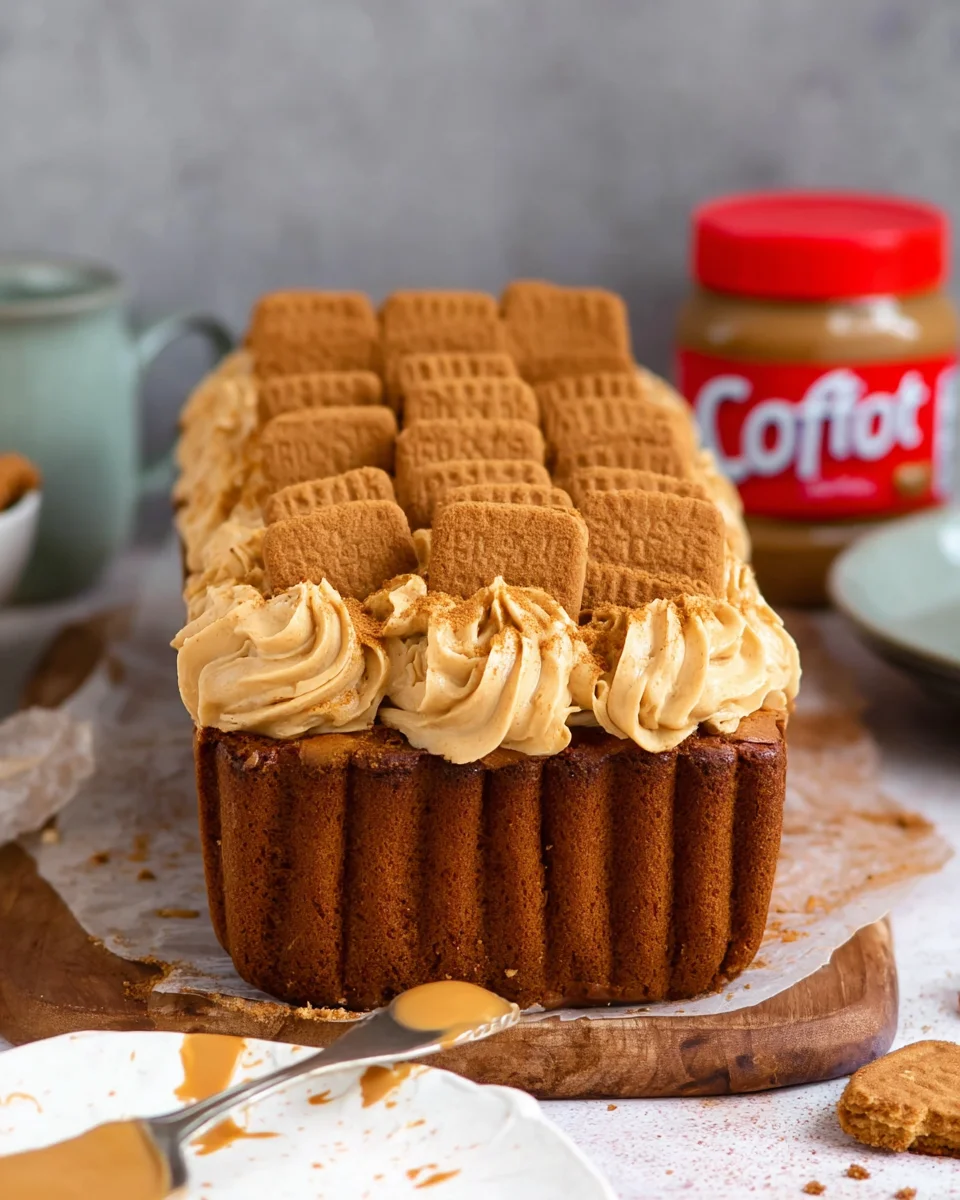 Biscoff Loaf Cake Biscoff