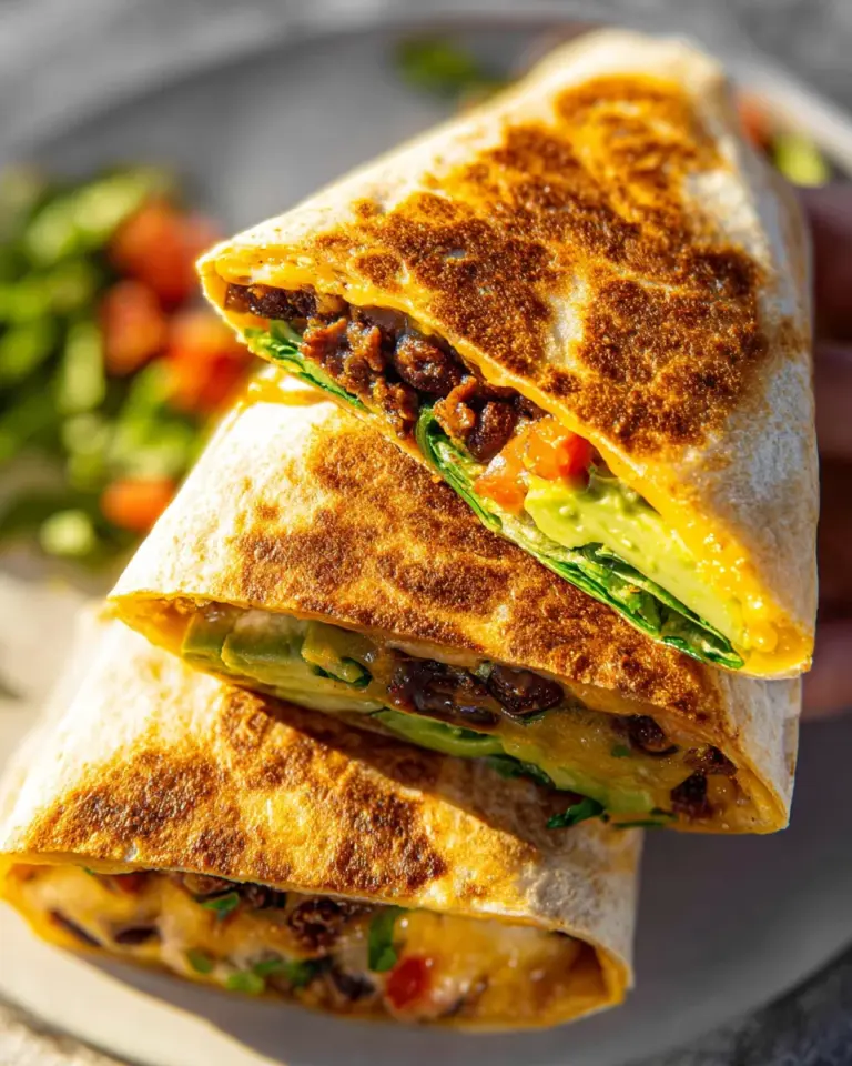 Black Bean Crunch Wrap