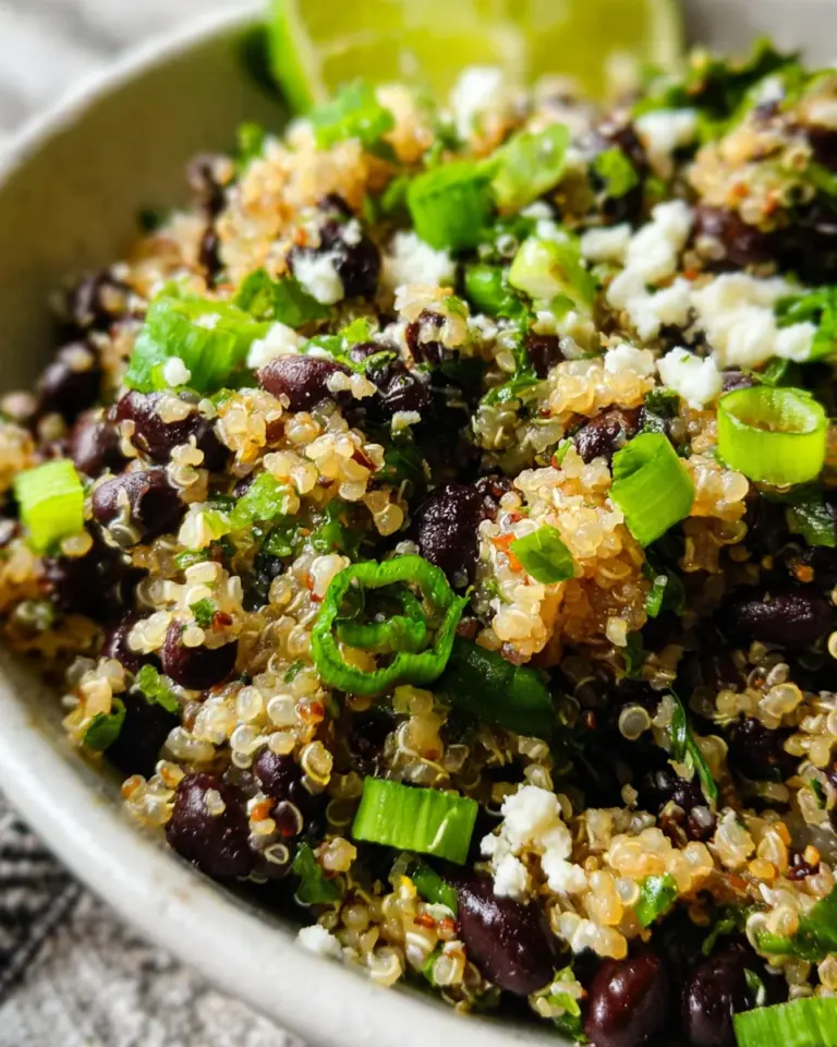 Black Bean Quinoa Salad Recipe
