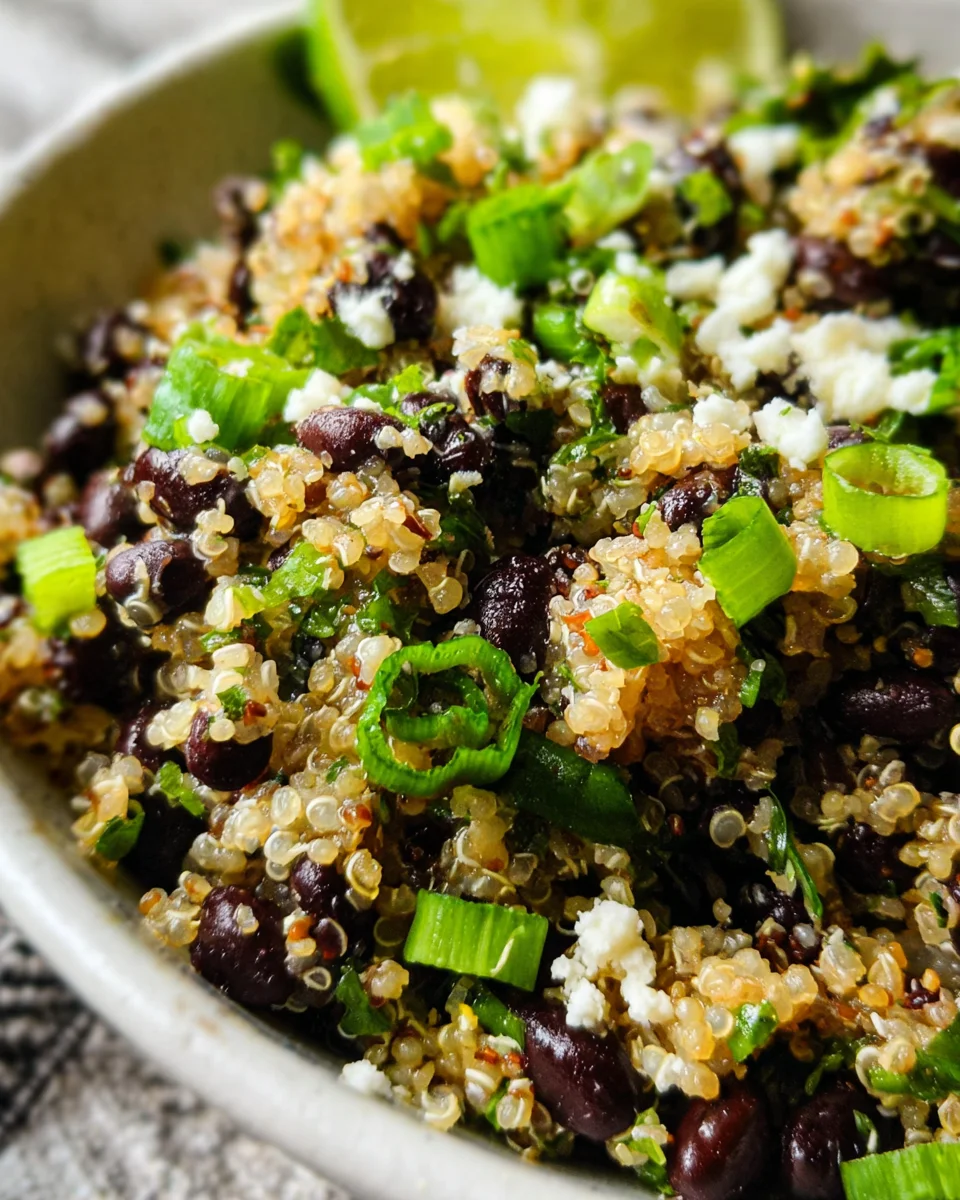 Black Bean Quinoa Salad Recipe Black Bean Quinoa Salad Recipe