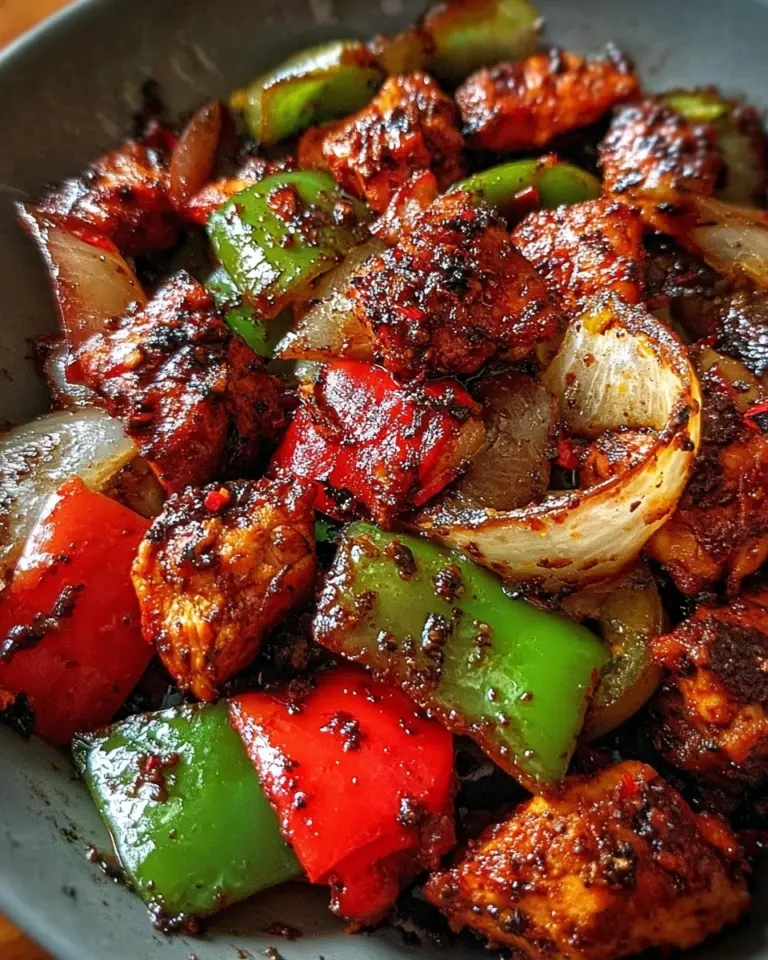 Black Pepper Chicken
