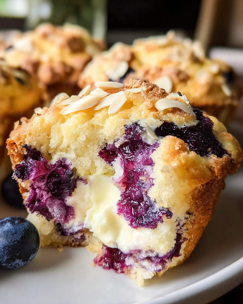 Blueberry Cream Cheese Muffins Blueberry
