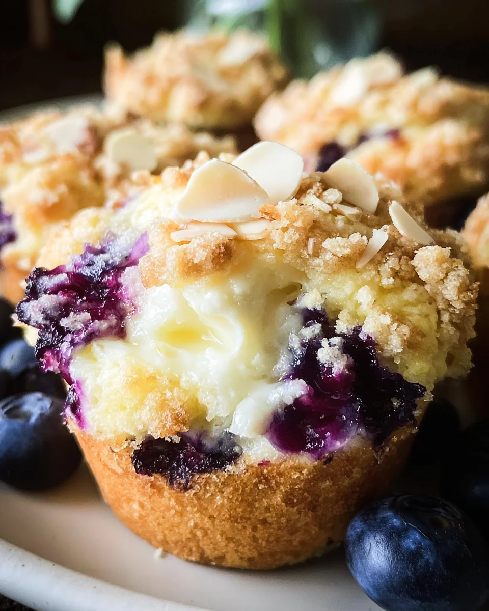 Blueberry Cream Cheese Muffins Blueberry