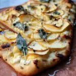 Brie and Apple Flatbread