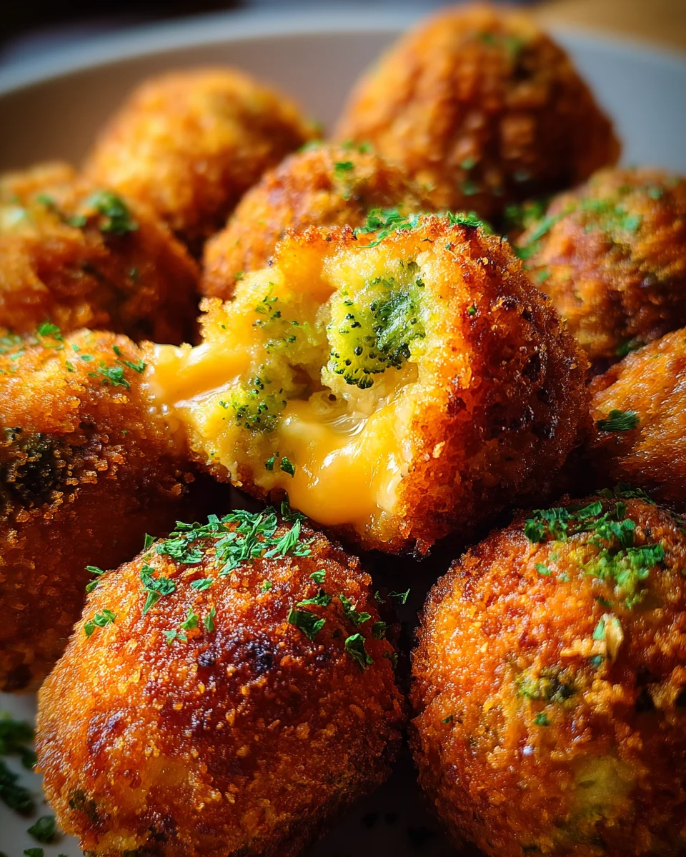 Broccoli Cheese Balls Broccoli Cheese Balls