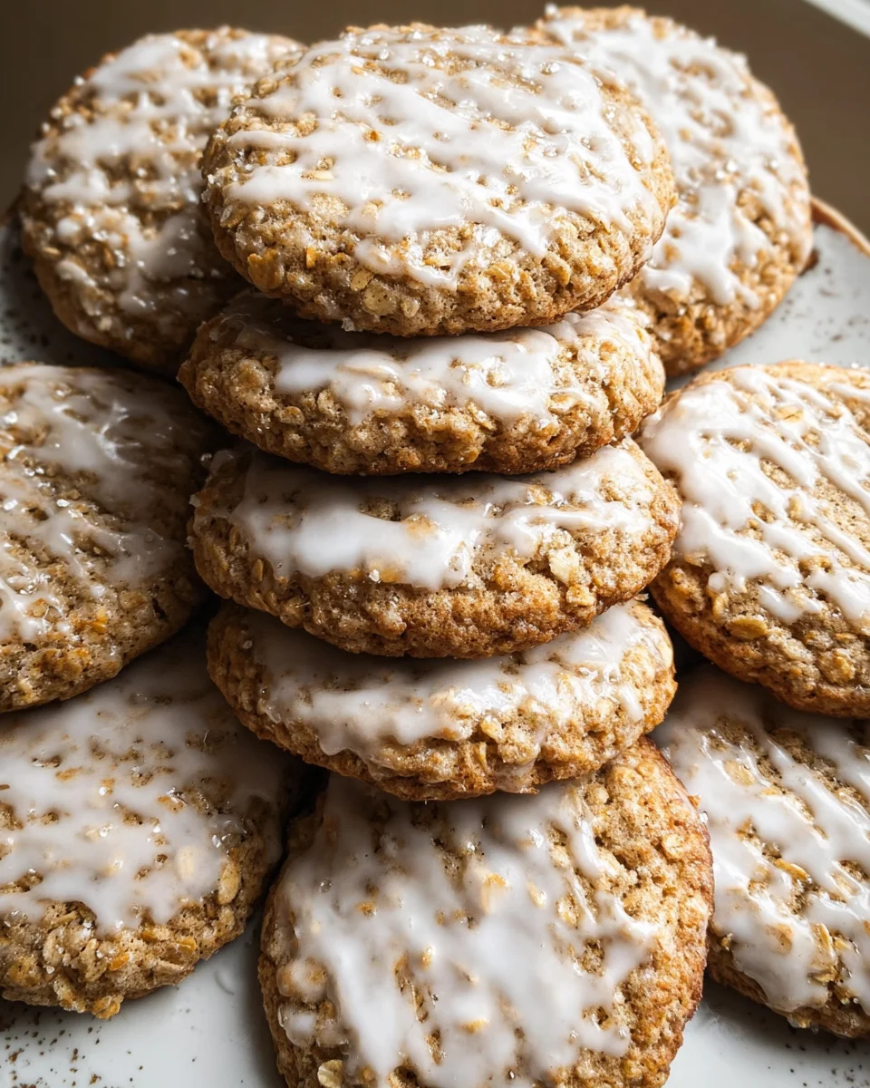 Brown Butter Iced Oatmeal Cookies Recipe 27 Brown