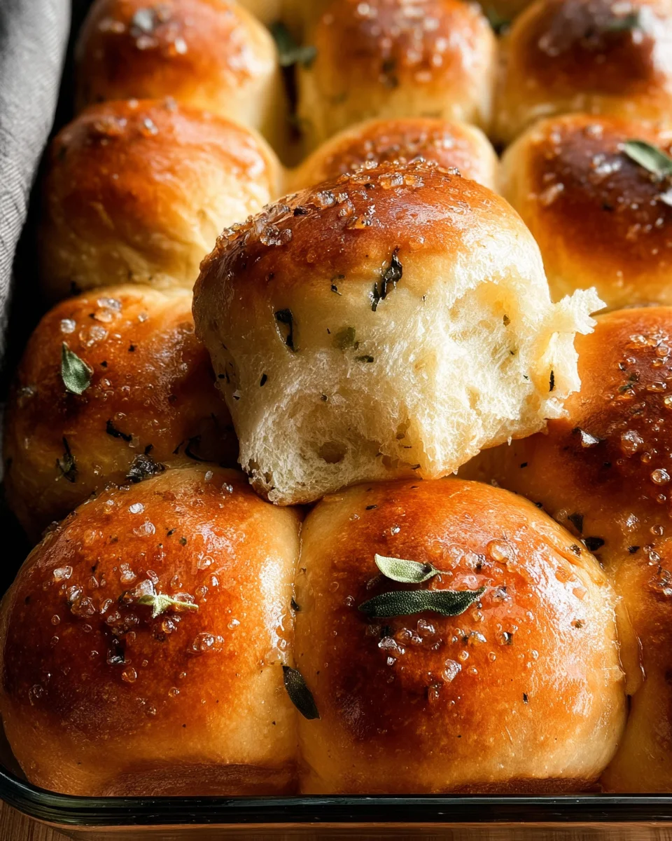 Brown Butter Sage Dinner Rolls 20 Brown Butter Sage Dinner Rolls