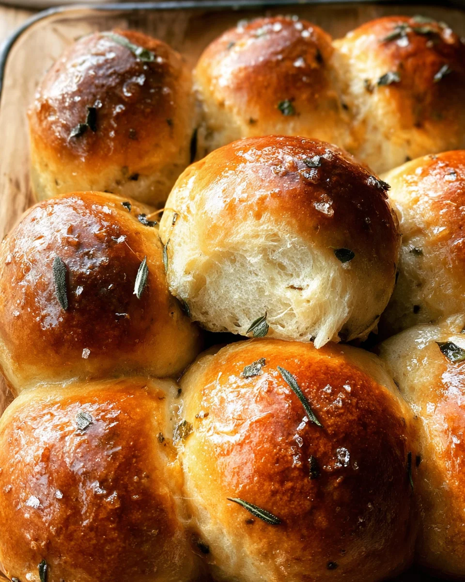Brown Butter Sage Dinner Rolls 21 Brown