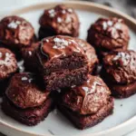 Brownie Petit Fours Brownie Petit Fours