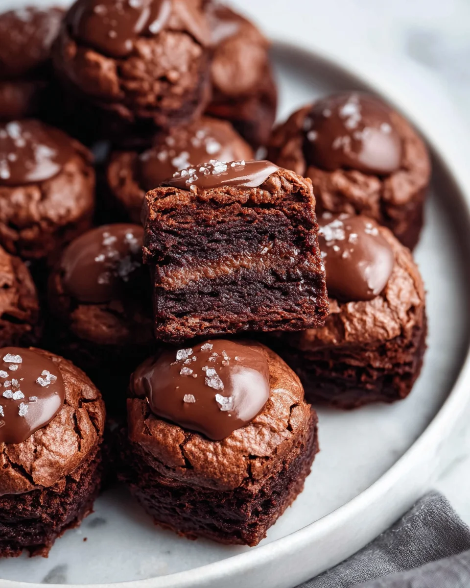Brownie Petit Fours Brownie