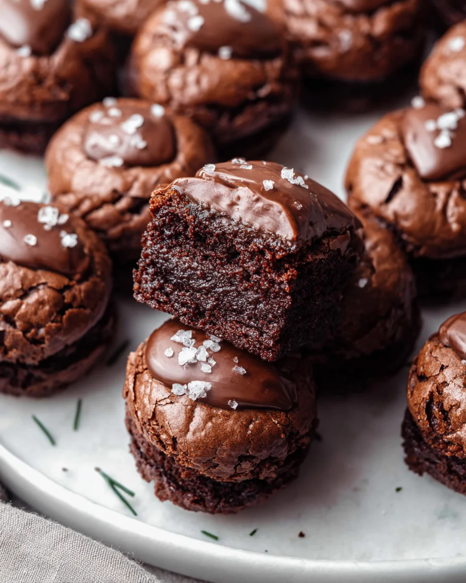 Brownie Petit Fours Brownie
