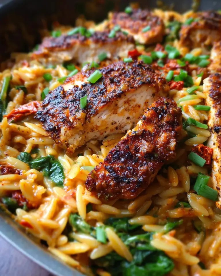 Cajun Chicken Orzo