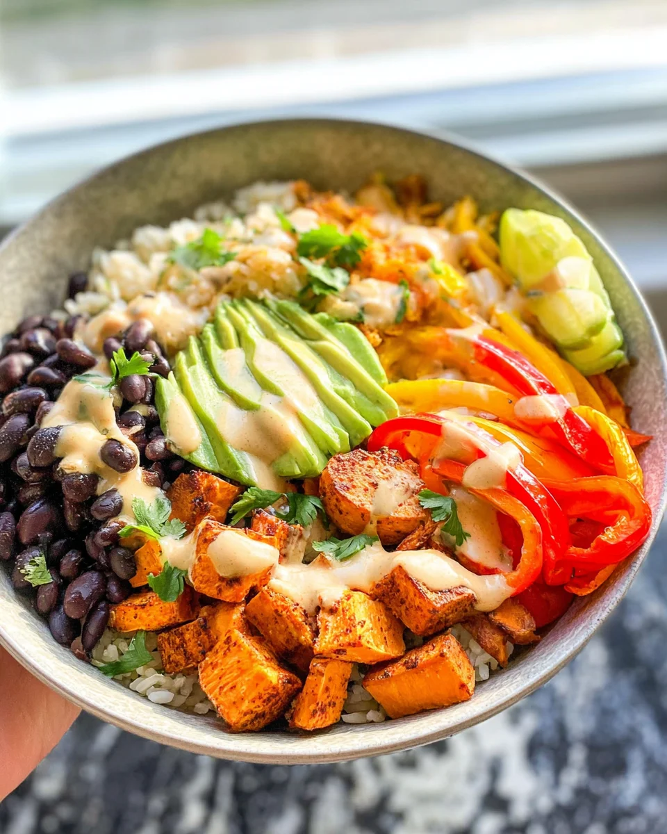 Cajun Sweet Potato Rice Bowl Cajun