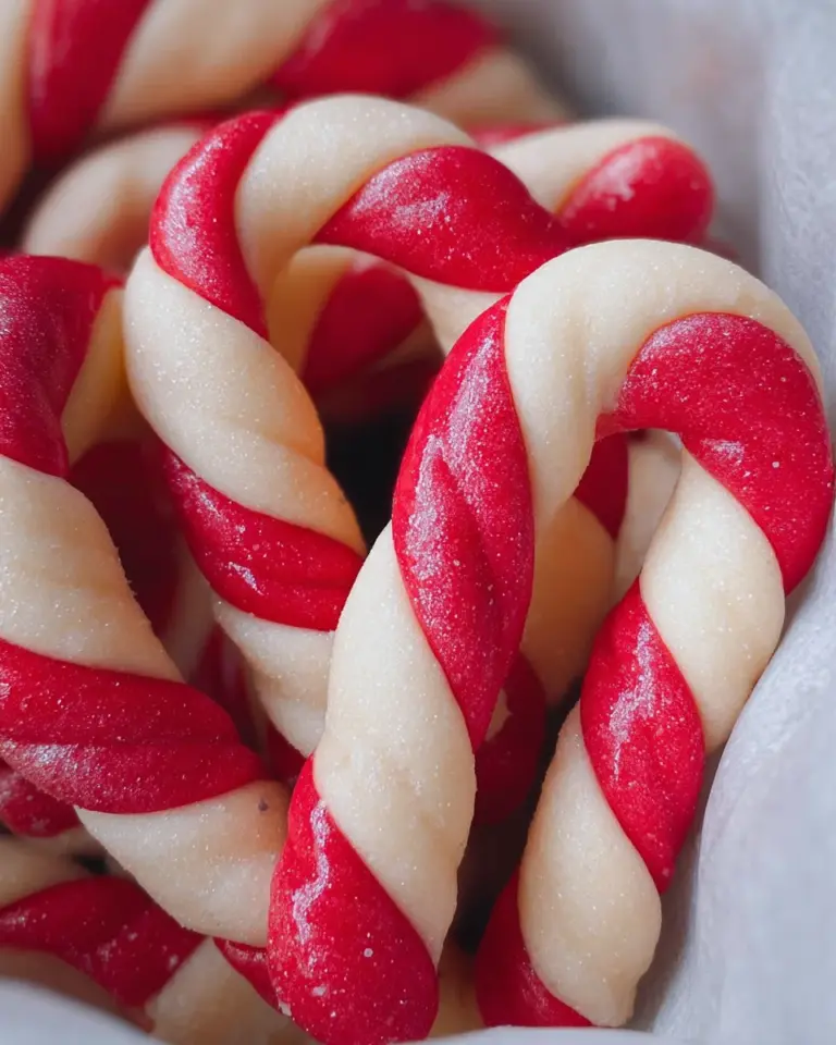 Candy Cane Cookies Recipe